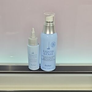 NEW Drybar Liquid Glass High Gloss smoothing blowout cream & Instant Gloss Rinse